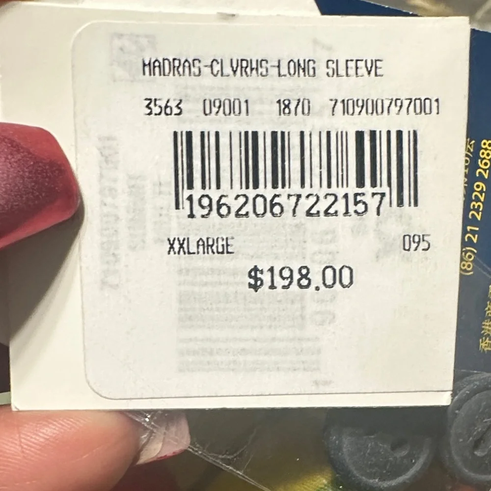 POLO RALPH LAUREN 

MADRAS LONG SLEEVE 
Colorful Plaid Button-Up Shirt - Picture 17 of 17